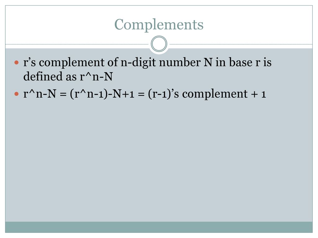 Data representation data types complements fixed point representation